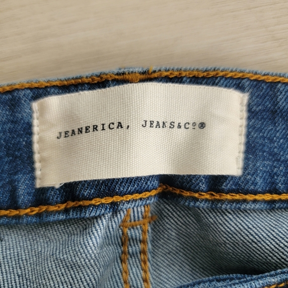 Jeanerica Classic Blue Straight Leg Jeans - Picture 6 of 11
